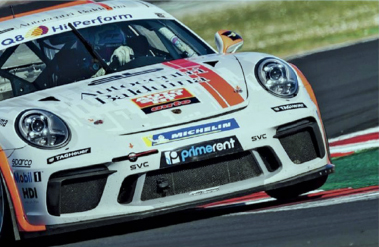 Afinna One official sponsor of the Porsche GT4 Clubsport